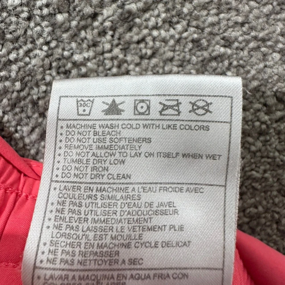 Nike Womens XL Pink Athletic Running Shorts Elastic Drawstring Waist Sporty Gym